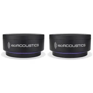 Isoacoustics Iso-Puck 76 monitorisolatie (2 stuks) (Höhenverstellbar), Lautsprecher Ständer + Wandmontage günstig