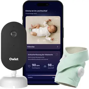Owlet Dream Duo: Dream Sock + Dream Sight Kamera, Farbe:Mint günstig