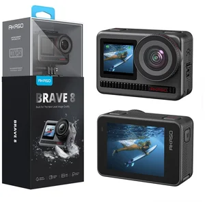 Akaso Brave 8 Action Cam (4K Ultra HD, EIS 4.0, Wasserdicht bis 60 m, ...