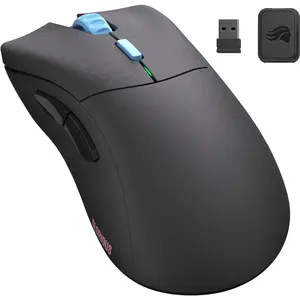 Glorious D Pro (Kabelgebunden, Kabellos), Maus, Schwarz