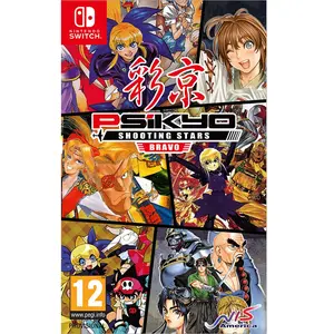 Nintendo Games Switch Psikyo Shooting Stars Bravo Limited Edition