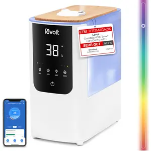 Levoit Smart Luftbefeuchter für große Räume, max 550 ml/h, bis 40 , 4,...