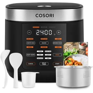 COSORI Reiskocher 5 L Schwarz für perfekten Reis: 17 Kochprogramme, Wa... günstig