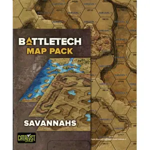 BattleTech Map Pack Savannah - Miniaturen-Spiel -Zubehör - ENG Edition