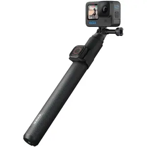 GoPro Extension Pole + Shutter Remote, Action Cam Zubehör, Schwarz