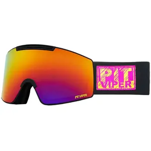 Pit Viper The Hot Box Proform Skibrille SunsetLens/CAT2+Yellow Snow/CA...