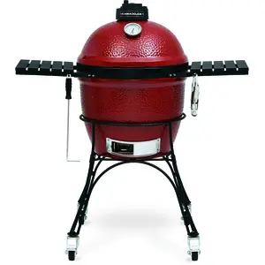 Kamado Joe Grills Keramikgrill Classic I, rot / schwarz, Perfekt für alle Grill-Enthusiasten