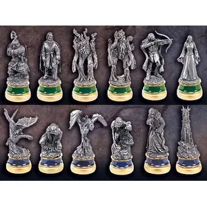 Herr der Ringe Schachfiguren Die Zwei Tuerme Ergaenzungs-Set