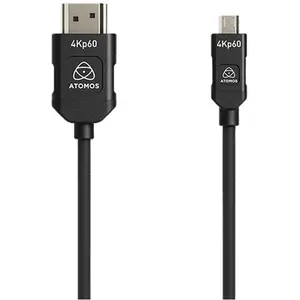 Atomos Micro HDMI 4K60p 45cm (0.45 m), Videokabel, Schwarz günstig