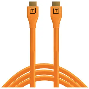 NEEWER Tether Tools TetherPro HDMI 2.0 zu HDMI 2.0, 4.6 m Orange (4.60 m), Videokabel, Schwarz günstig