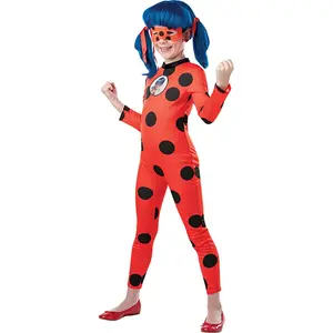 RUBIE'S Rubies Miraculous Marienkäfer Tikki Klassisches Mädchenkostüm günstig