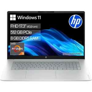 HP OmniBook 3 17-dp0031ngx Notebook (43,9 cm/17,3 Zoll, AMD Ryzen 3 73...