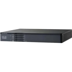 Cisco 867VAE, Ethernet-WAN, Gigabit Ethernet, Schwarz
