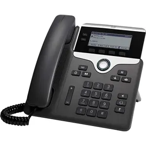 Cisco 7821, IP-Telefon, Schwarz, Silber, Kabelgebundenes Mobilteil, Po... günstig