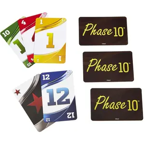 Gesellschaftsspiele Phase 10 Mattel France 29,21x4,13x24,45 cm