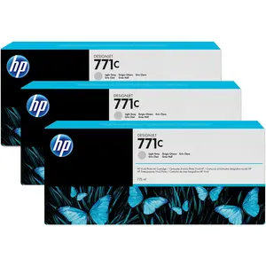 HP, Druckerpatrone, Tinte Large Format light cyan Orig.Nr. B6Y38A (GY, LBK)