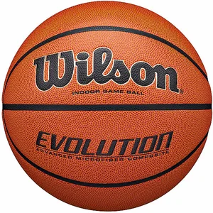 WILSON Basketball Evolution Indoor Game Ball braun günstig