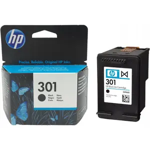 HP 301 Schwarz Original Druckerpatrone, Standardertrag, Schwarz, Tinte... günstig