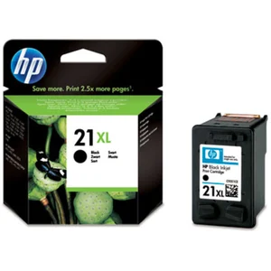 HP 21XL Schwarz Original Druckerpatrone mit hoher Reichweite, Hohe (XL-) Ausbeute, Schwarz, Tinte auf Pigmentbasis, 12 ml, 1 Stück(e), 475 Seiten
