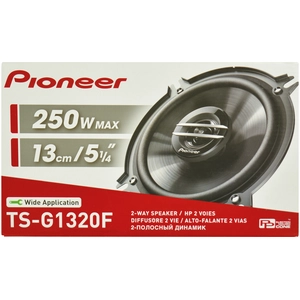 Pioneer TS-G1320F, 2-Wege, 250 W, 35 W, 4 Ohm, 88 dB, 33 - 24000 Hz