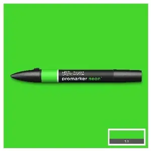 Winsor & Newton, Marker, Neonmarker glowing green günstig