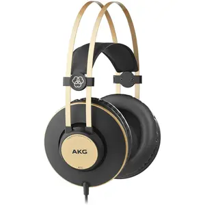 AKG K92 Headphones Wired Head-band Music Black, Gold (NC, Kabelgebunden), Kopfhörer, Gold, Schwarz