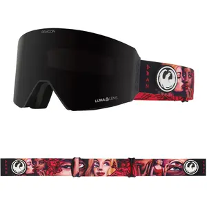 Skibrille Dragon DR RVX MAG OTG Bonus Noir L
