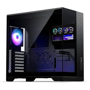 Phanteks XT V5 LCD PC-Gehäuse, Midi-Tower, ATX, 7-Zoll-LCD, Tempered Glass - schwarz (ATX), PC Gehäuse, Schwarz günstig
