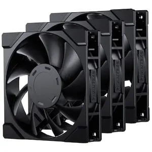 PHANTEKS M25-120 Gen2 PWM 3er-Pack schwarz | Gehäuselüfter