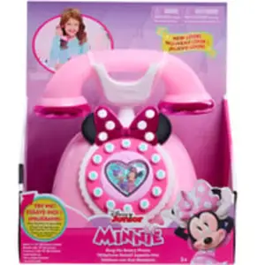 Just Play Minnie Maus Traditionelles Wählscheibentelefon