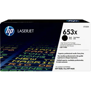 HP 653X Schwarz Original LaserJet Tonerkartusche mit hoher Reichweite, 21000 Seiten, Schwarz, 1 Stück(e)