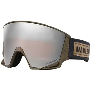 Oakley Goggles Flow Scape L Skibrille Prizm Black & Prizm Iced/CAT4+CA...