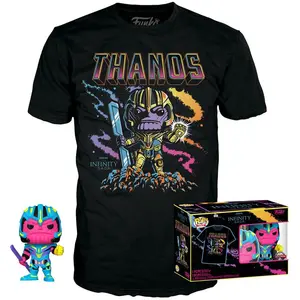 Funko Marvel Thanos T-shirt Und Exklusive Infinity Saga-figur Mehrfarbig XL Kinder Mehrfarbig XL günstig