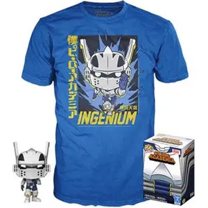 Funko My Hero Academia Und Kurzarm-t-shirt Tenya Iida Ingenium Blau XL Kinder Blau XL günstig