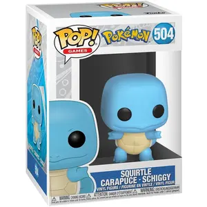 Funko POP! Pokémon Sammelfigur: Squirtle Schiggy - Offizielle Vinyl Action Figur für Sammler, Anime Fans und