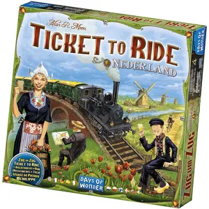 Asmodee Ticket to Ride Map Collection #4 Nederland, Unisex