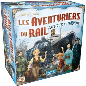 Asmodee   ave18   Abenteurer der Schiene   Wickeln Welt - Französische...