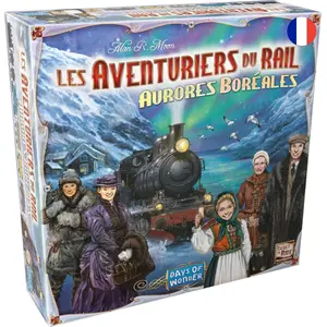 Asmodee Aventuriers du Rail (Les) : Aurores Boréales, Brettspiel, 8 Ja...