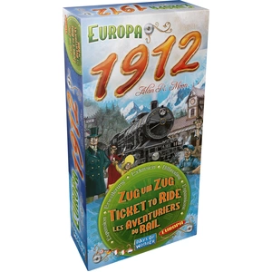 Asmodee Zug um - Europa 1912 - Brettspiel - Familie - e