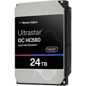 Western Digital Ultrastar DC HC580, 24 TB, 7200 RPM, 512 MB, 3.5", SAS