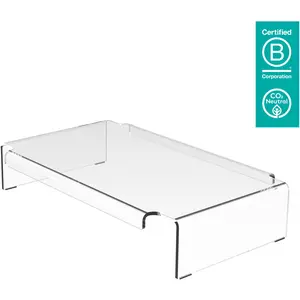 Dataflex Bildschirmständer - klar (Tisch, 30 kg), Monitor Halterung, Transparent günstig