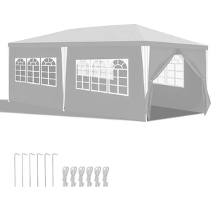 Yakimz Pavillon Camping Hochzeit Partyzelt Gartenpavillon Festzelt PE ... günstig