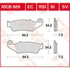 Bild von Trw Performance Offroad Aprilia Mxv 450 4.5 11 Gesinterte Bremsbeläge One Size