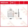 Bild von Trw Ec-organic Aprilia Rally 50 Ac 04 Vordere Bremsbeläge One Size
