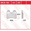 Bild von Trw Allround Organic Beta Evo 125 11 Vordere Bremsbeläge One Size