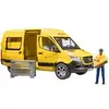 Bild von 02671 MB Sprinter DHL mit Fahrer, Modellfahrzeug