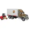 Bild von 02828 Mack Granite UPS Logistik-LKW, Modellfahrzeug