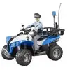 Bild von 63010 Polizei-Quad mit Polizist und Ausstattung, Modellfahrzeug