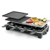 Bild von RCS 1350 schwarz/ Edelstahl Raclettegrill