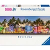 Bild von Puzzle Panorama - Nachtlichter am Ocean Drive